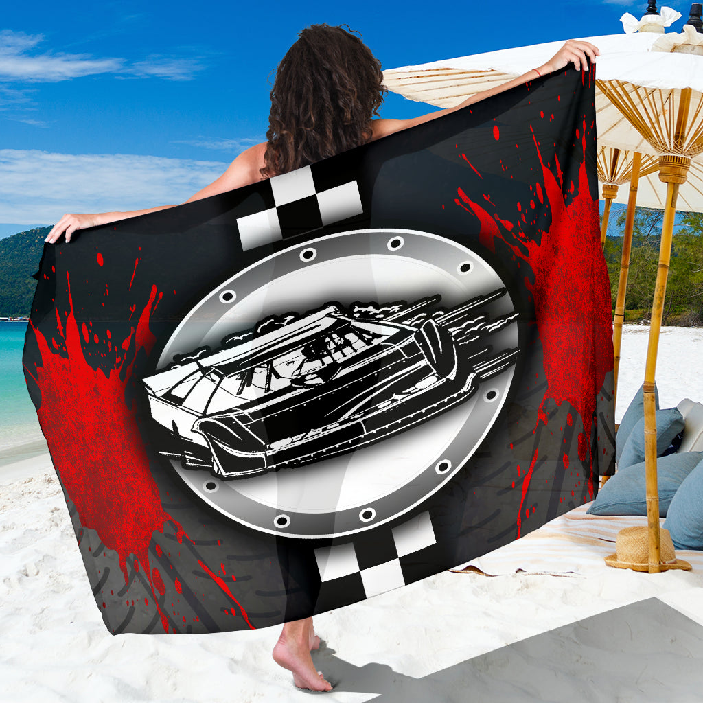 Dirt Racing Late Model Sarong Red