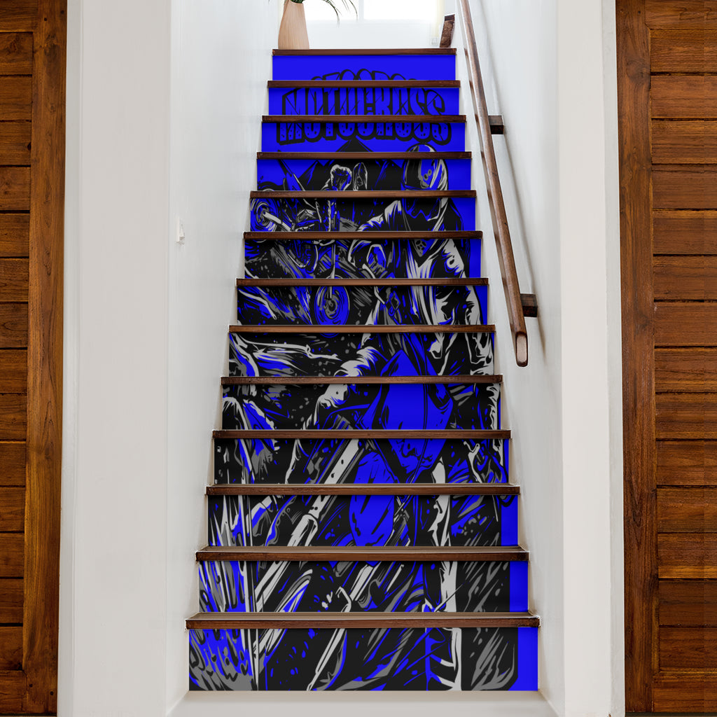 Motocross Stair Stickers