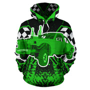 Demolition Derby All Over Print Hoodie