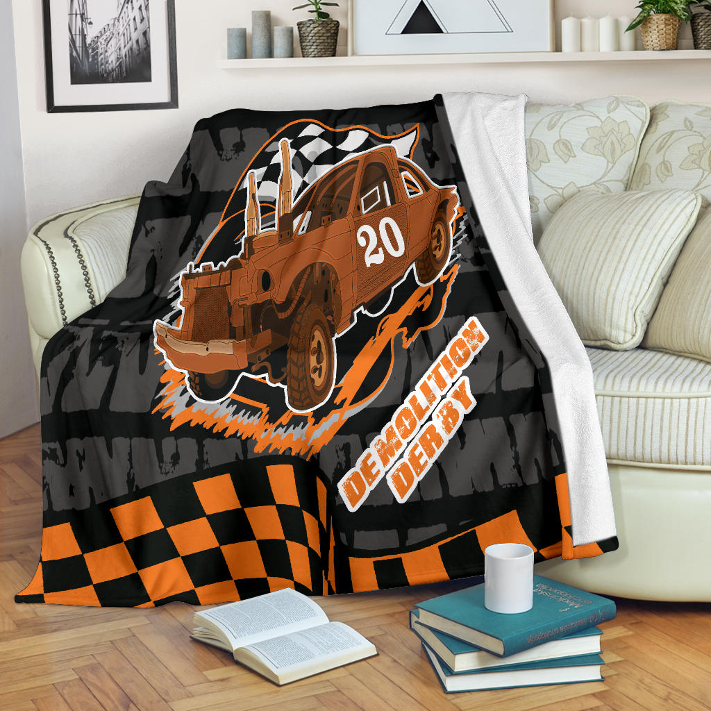 Demolition Derby Blanket
