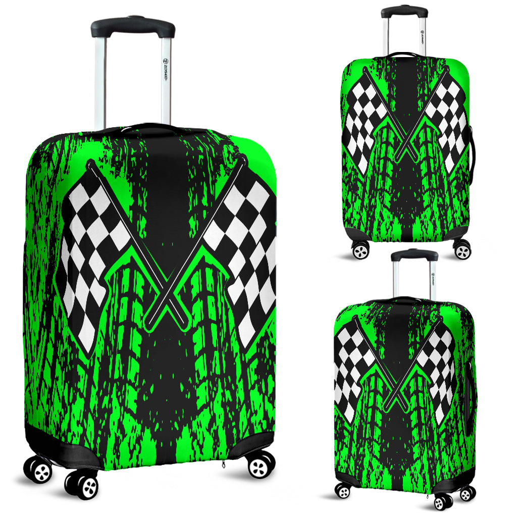 Dirt Racing Luggage Cover