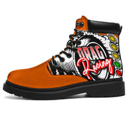 Drag Racing All-Season Boots orange