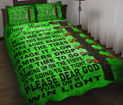 Drag Racer's Prayer Quilt Bed Set