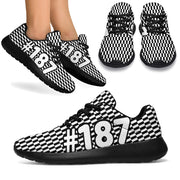 Racing Sneakers Checkered Flag