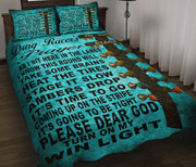 Drag Racer's Prayer Quilt Bed Set