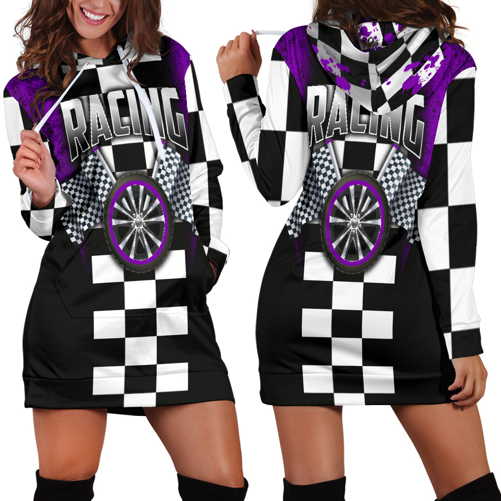 Racing Hoodie Dress