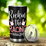 racing girlfriend tumbler