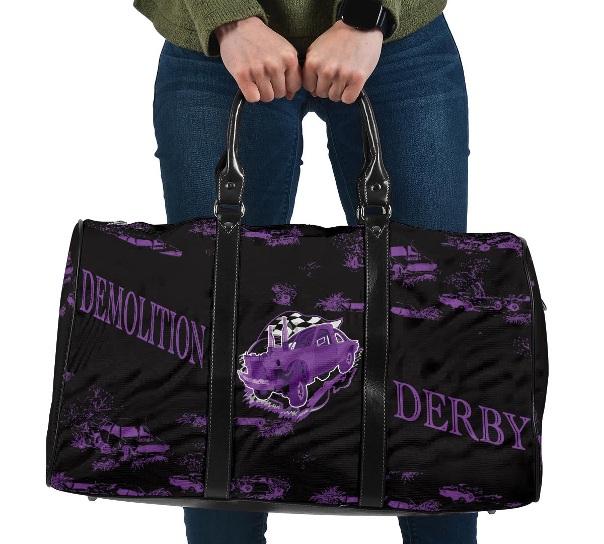 Demolition Derby Travel Bag