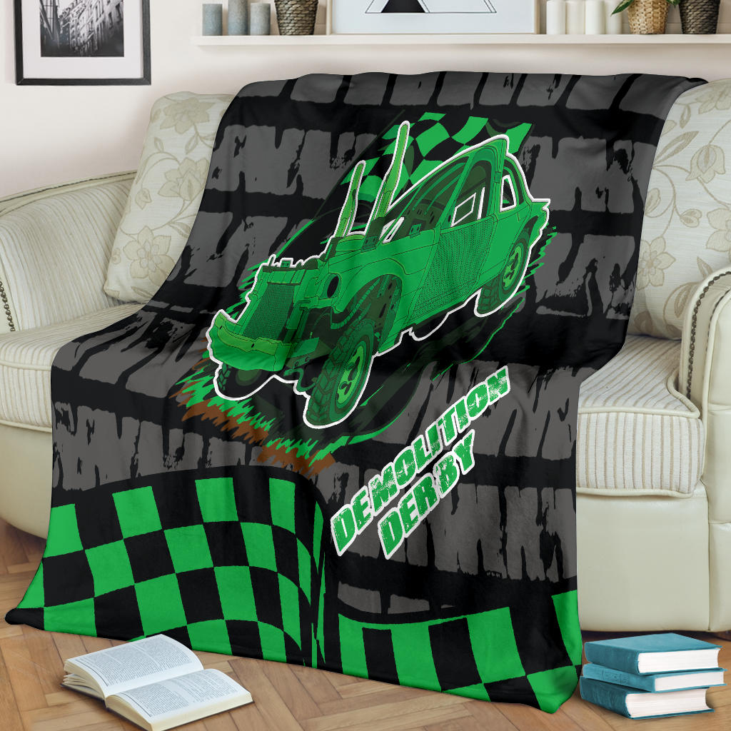 Demolition Derby Blanket