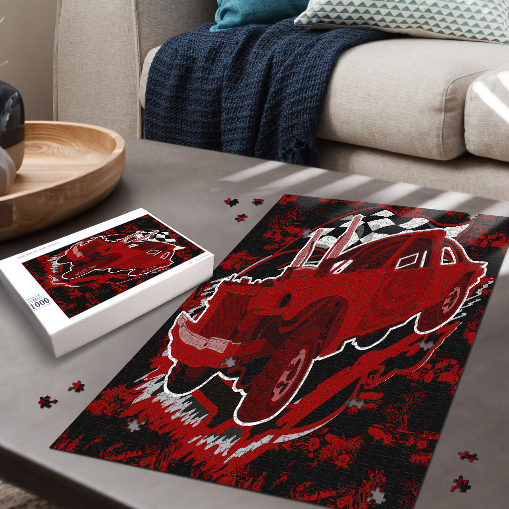 Demolition Derby Jigsaw Puzzle