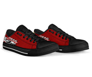 Drag Racing Low Top Shoes red