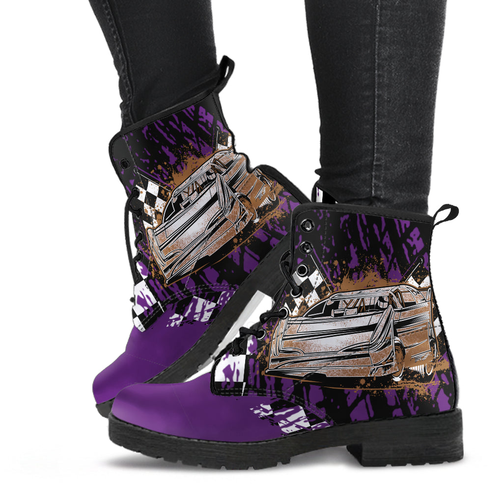 Racing Boots Late Model Purple