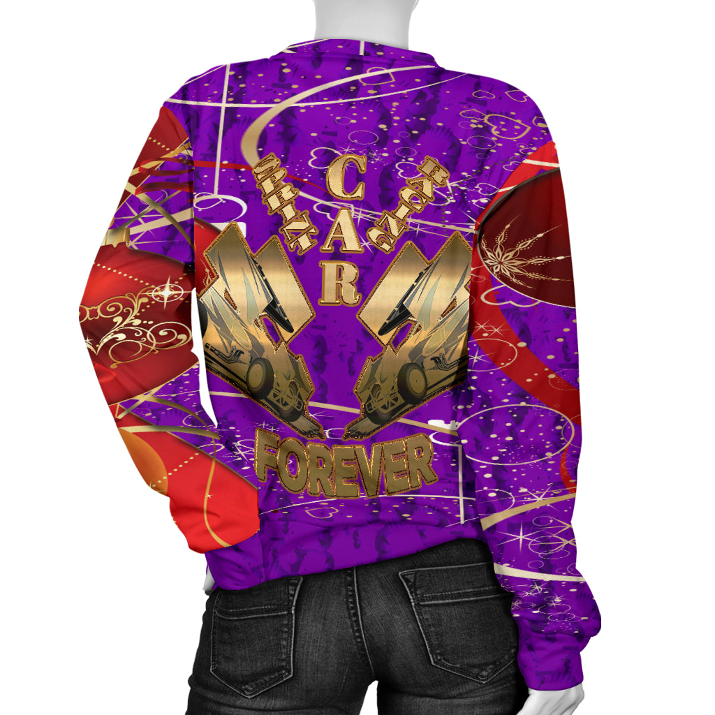 Sprint Car Racing Ugly Women's Sweater