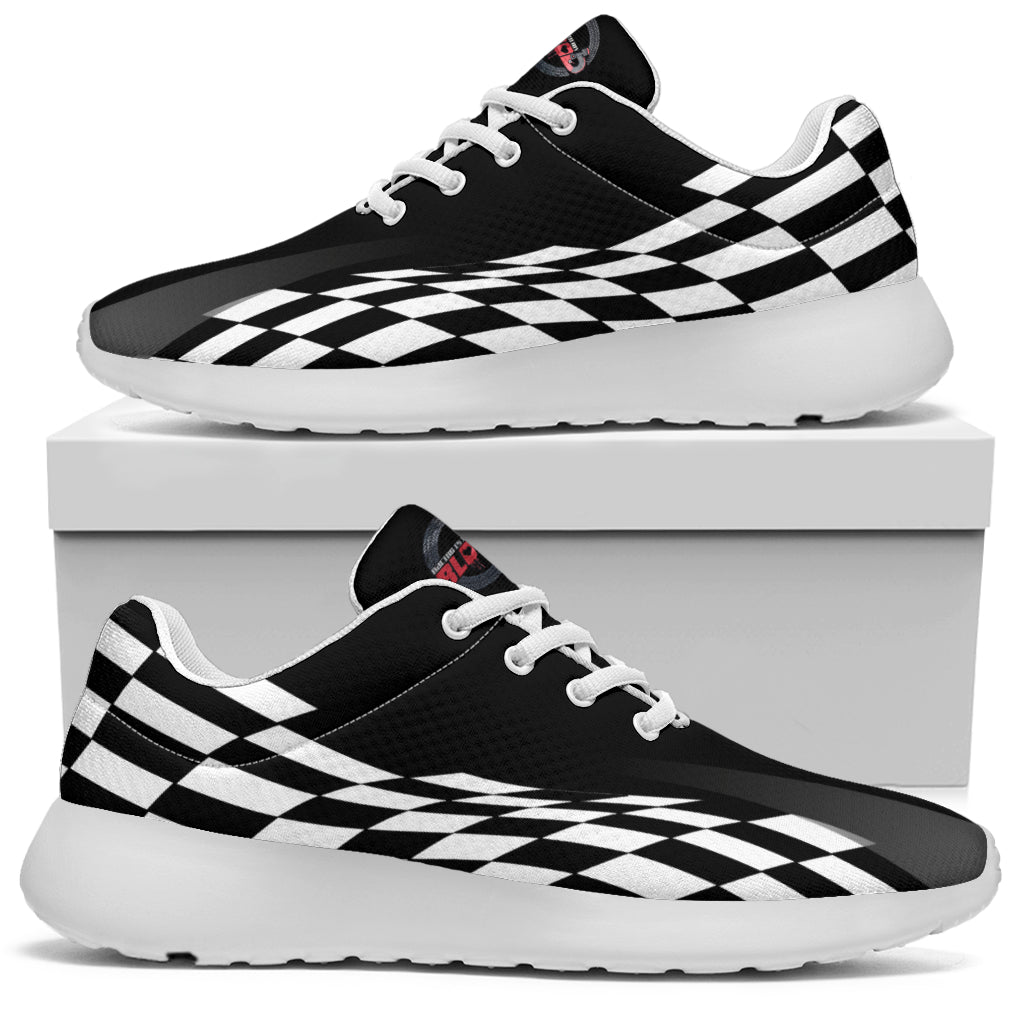 Racing checkered Sneakers