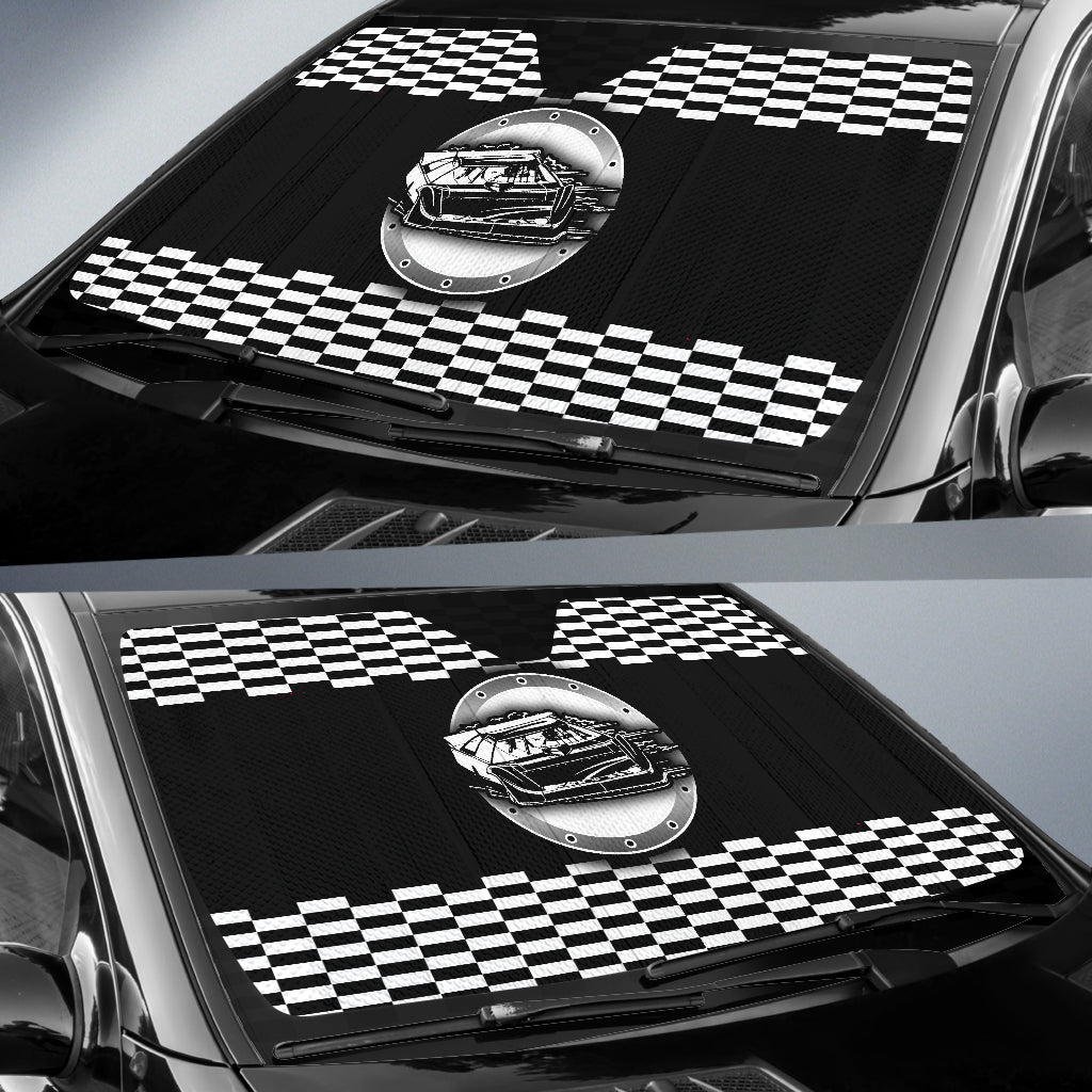 Dirt Racing Late Model Windshield Sun Shade V3