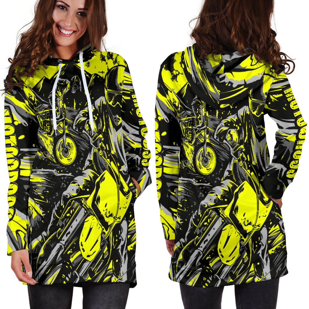 Motocross Hoodie Dress