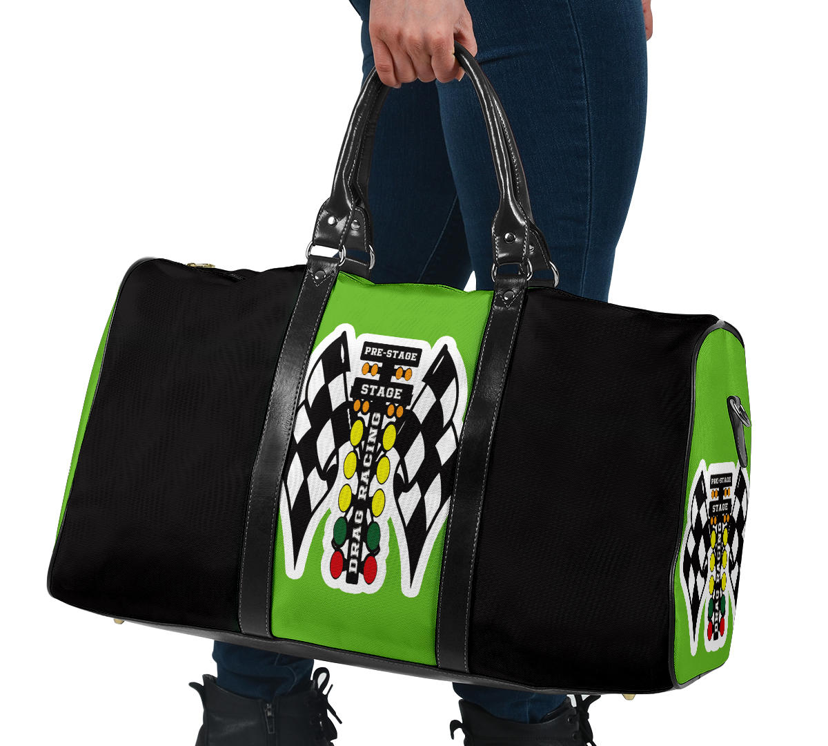 Drag Racing Travel Bag RB-PISTACHIO