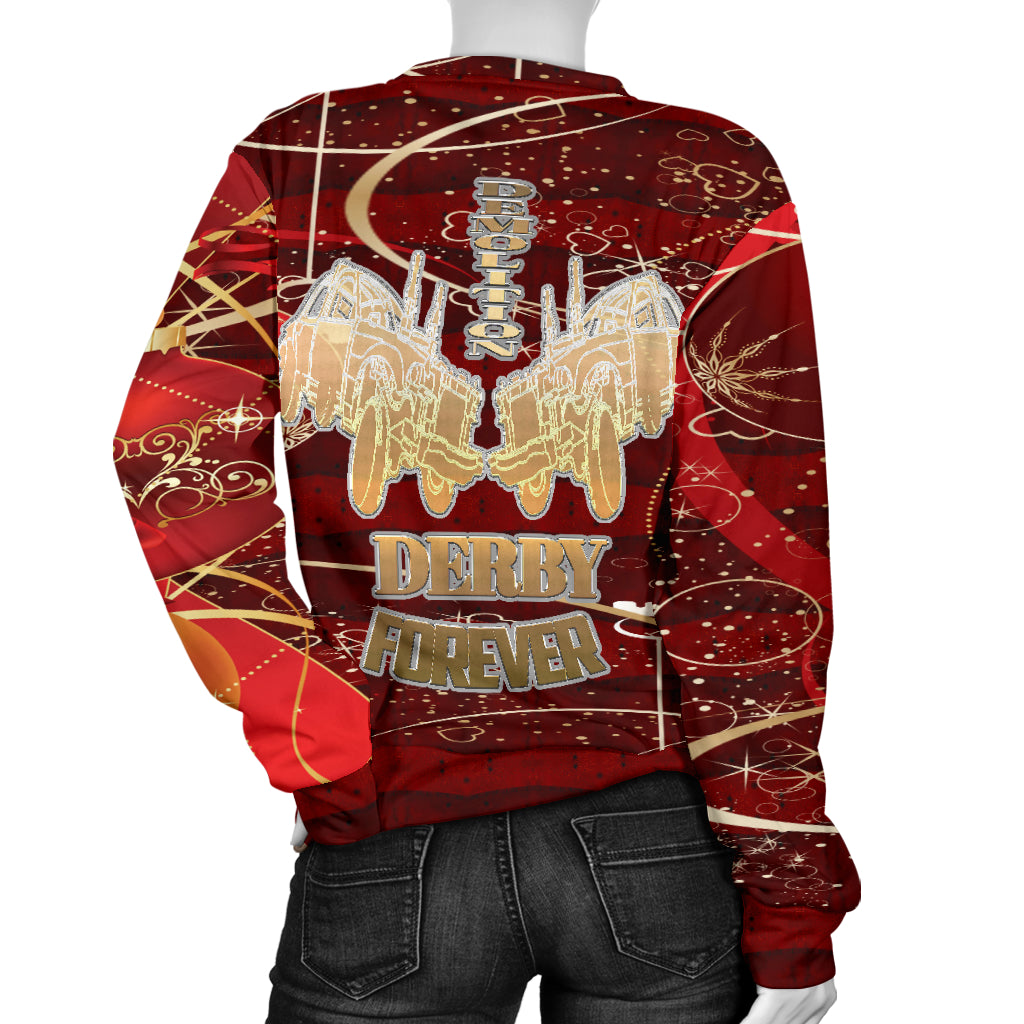 Demolition Derby Ugly Women's Sweater
