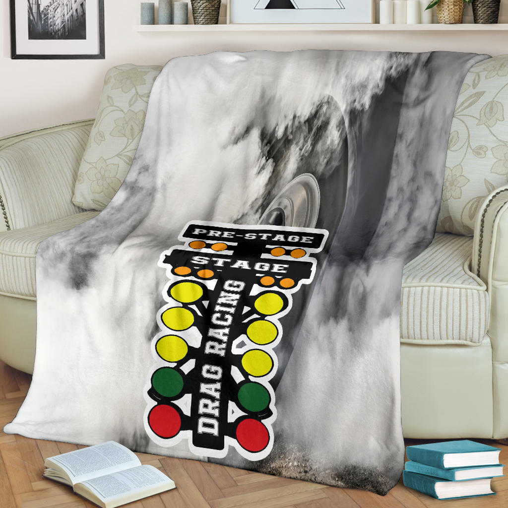 Drag Racing Blanket