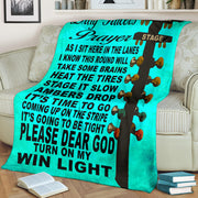 Drag Racer's Prayer Blanket