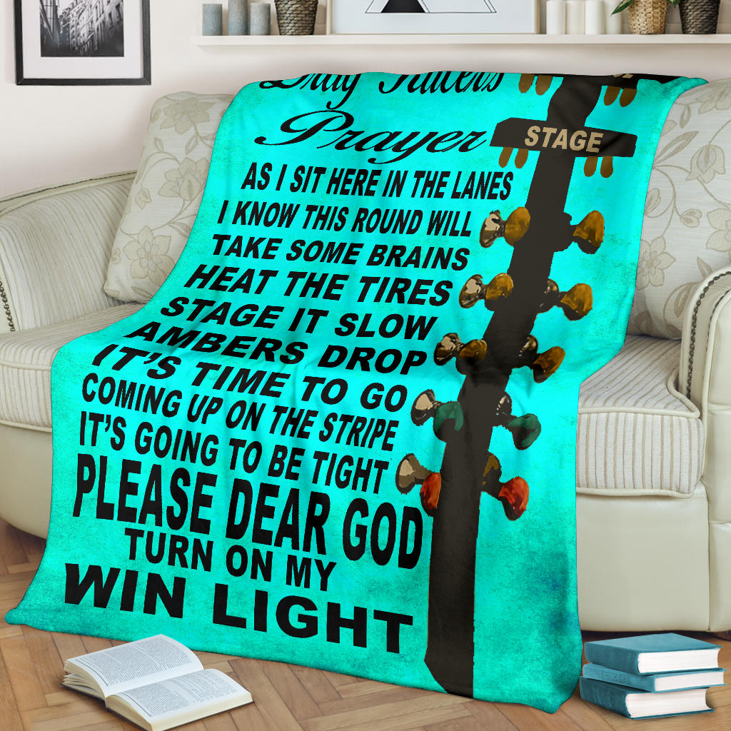 Drag Racer's Prayer Blanket