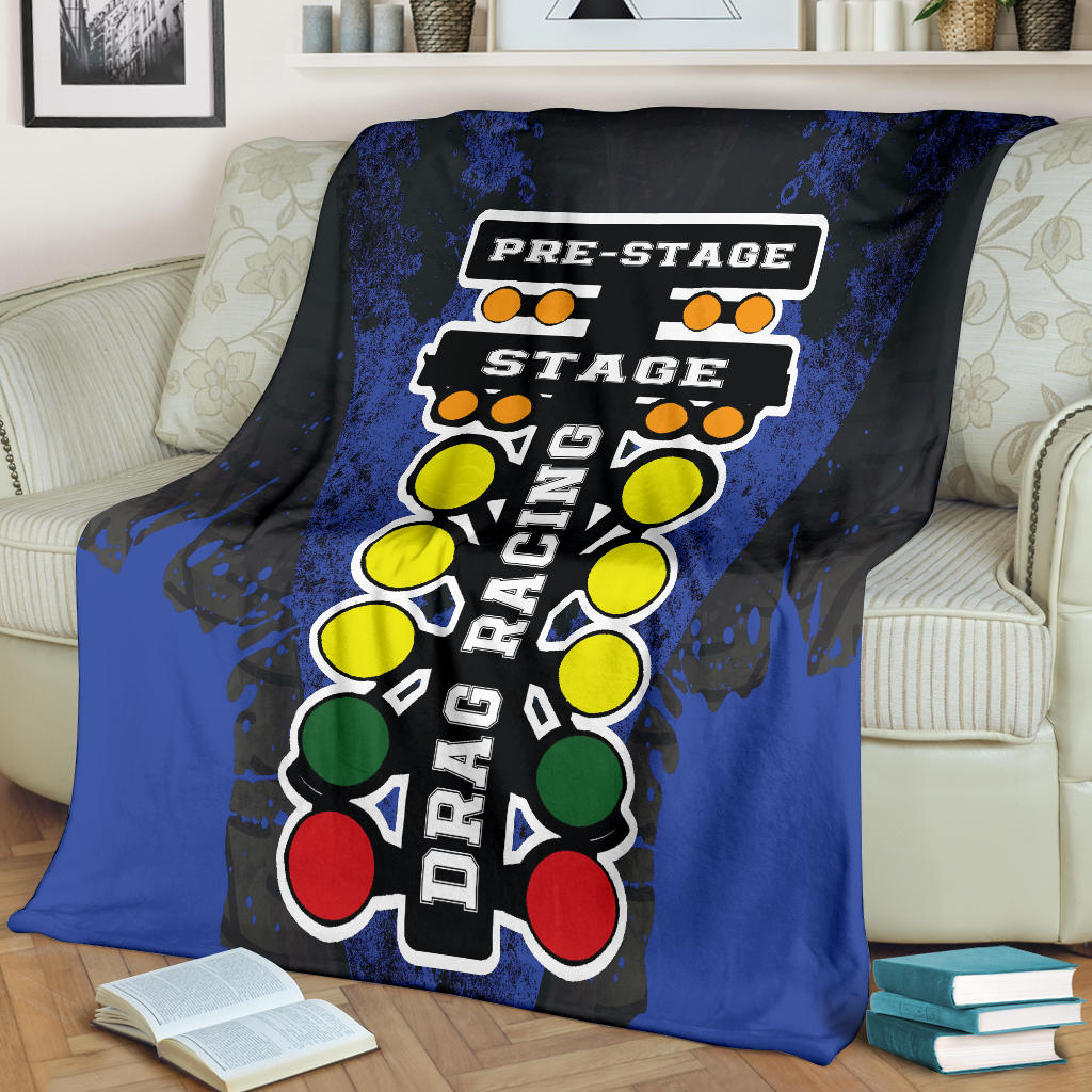 Drag Racing Blanket