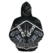 Drag Racing AOP Zip Up Hoodie
