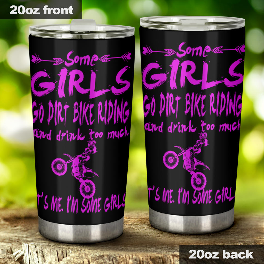 Motocross Girl Tumbler