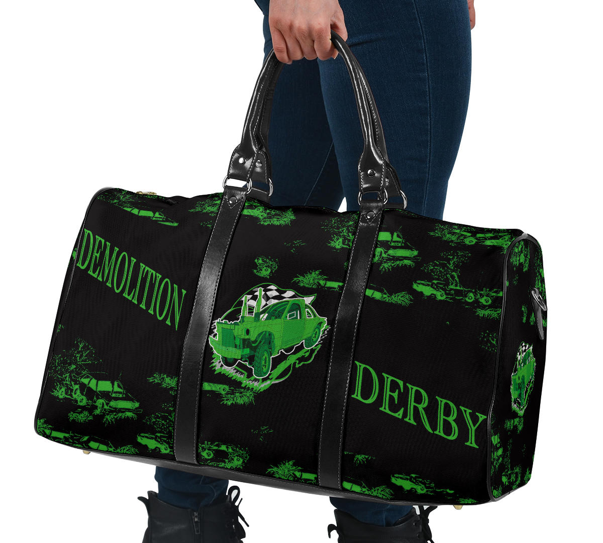 Demolition Derby Travel Bag