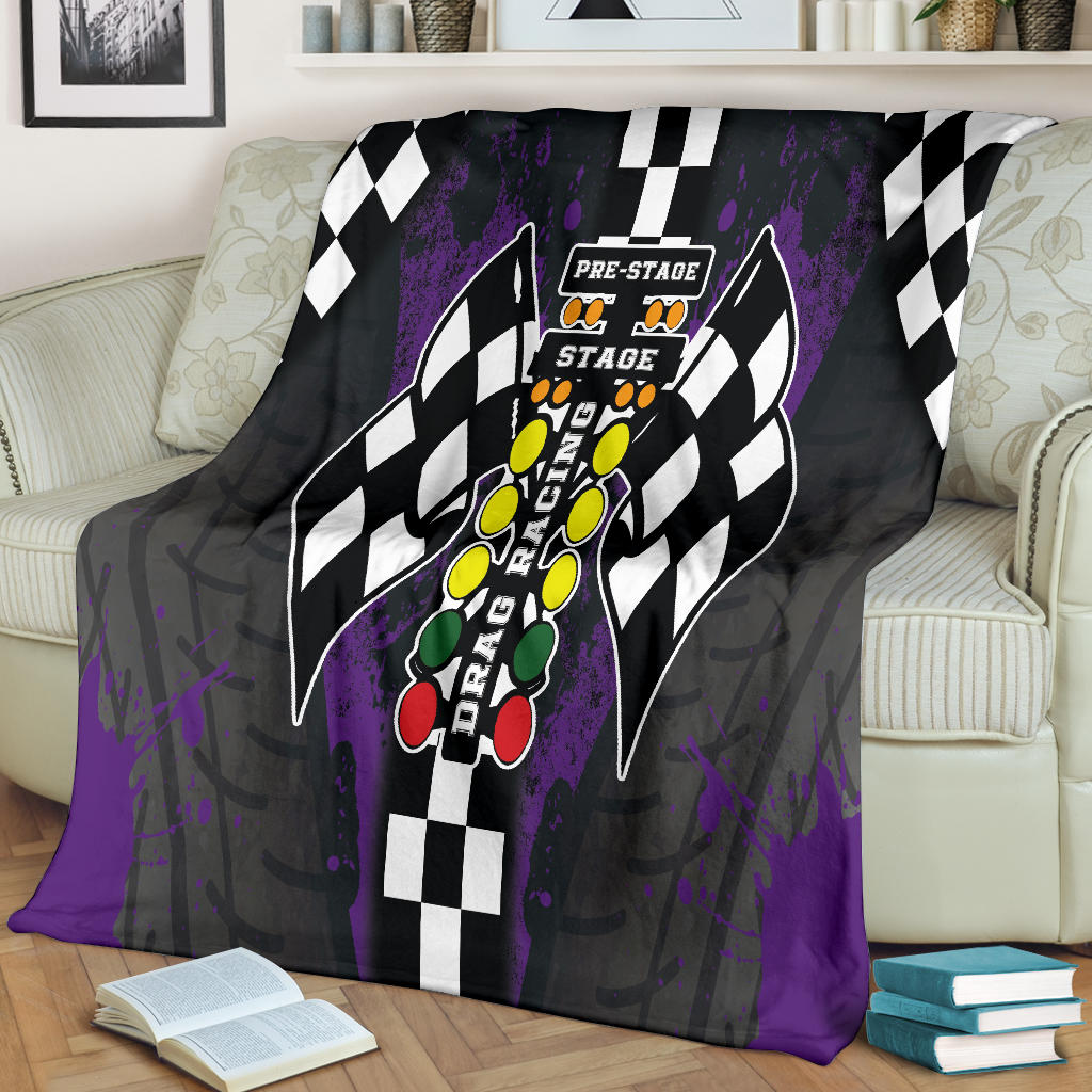 Drag Racing Blanket