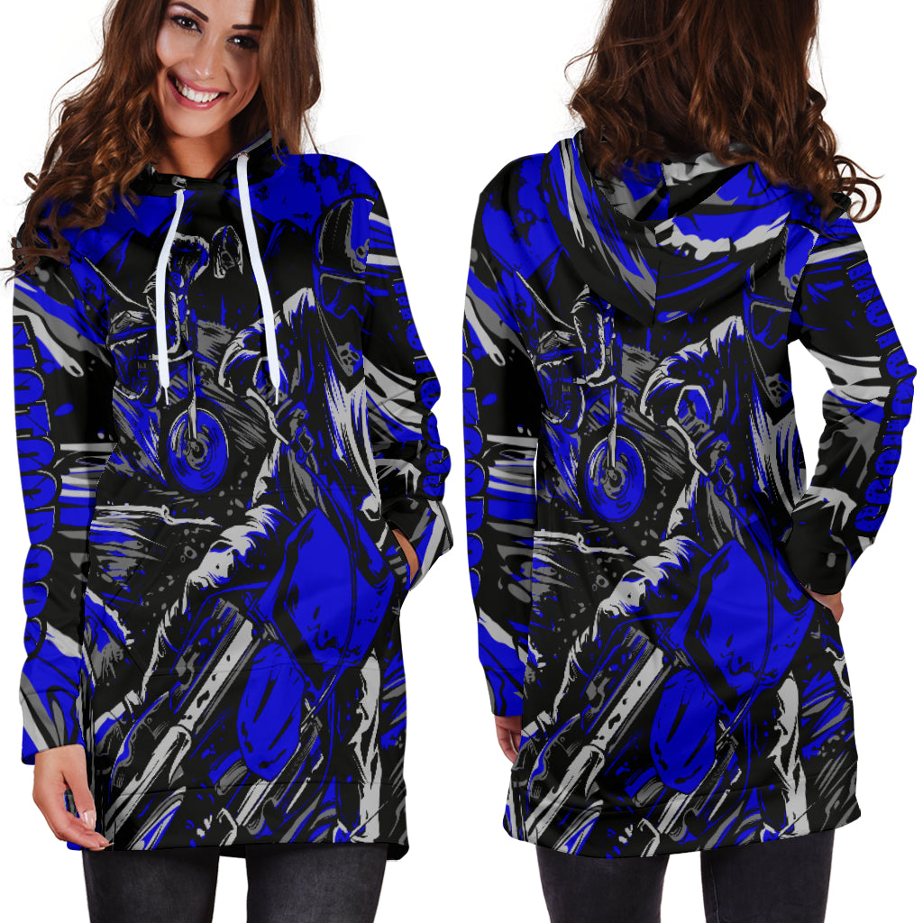 Motocross Hoodie Dress