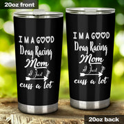 Drag racing tumbler