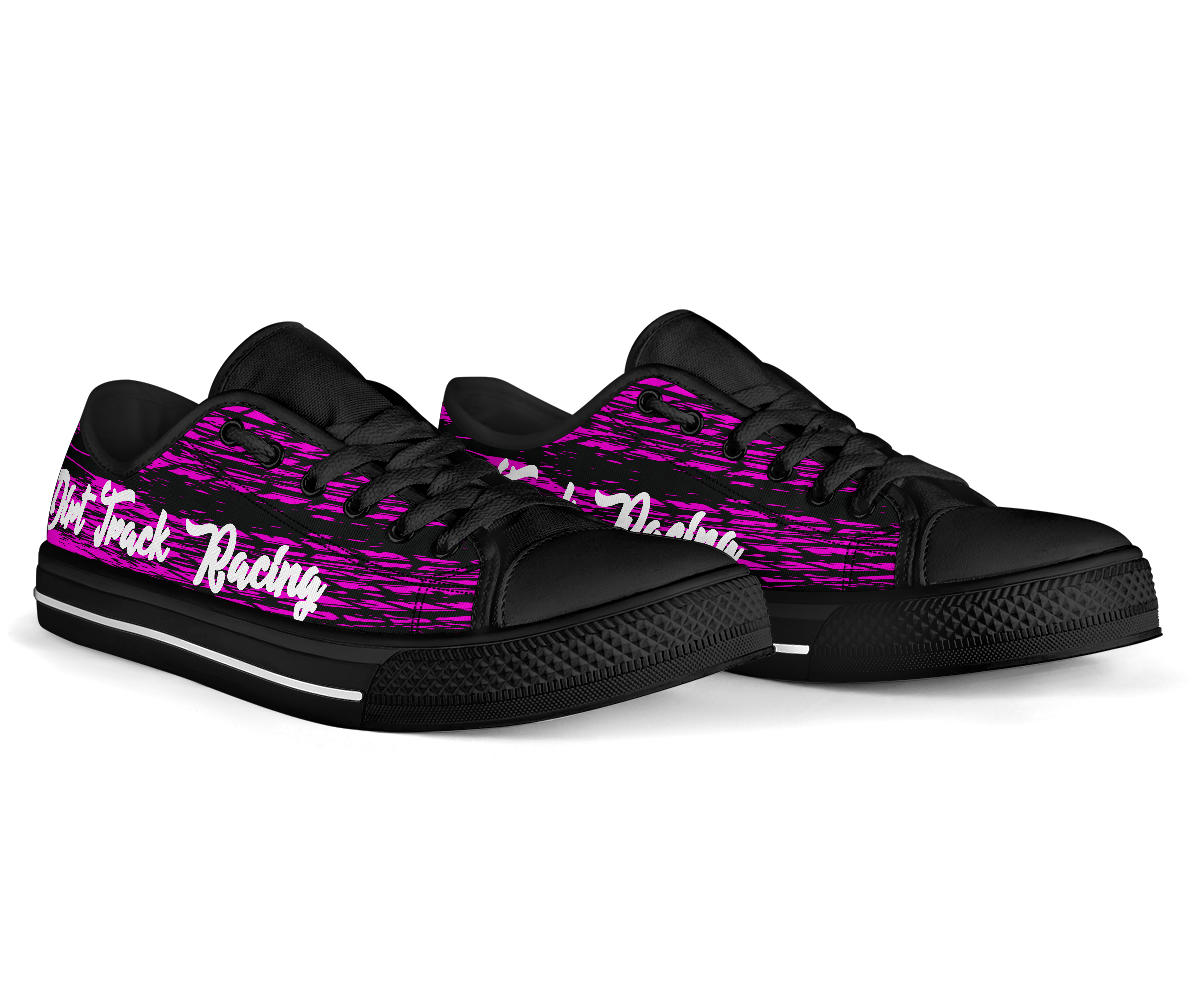 Dirt Track Racing Low Tops RBPINK