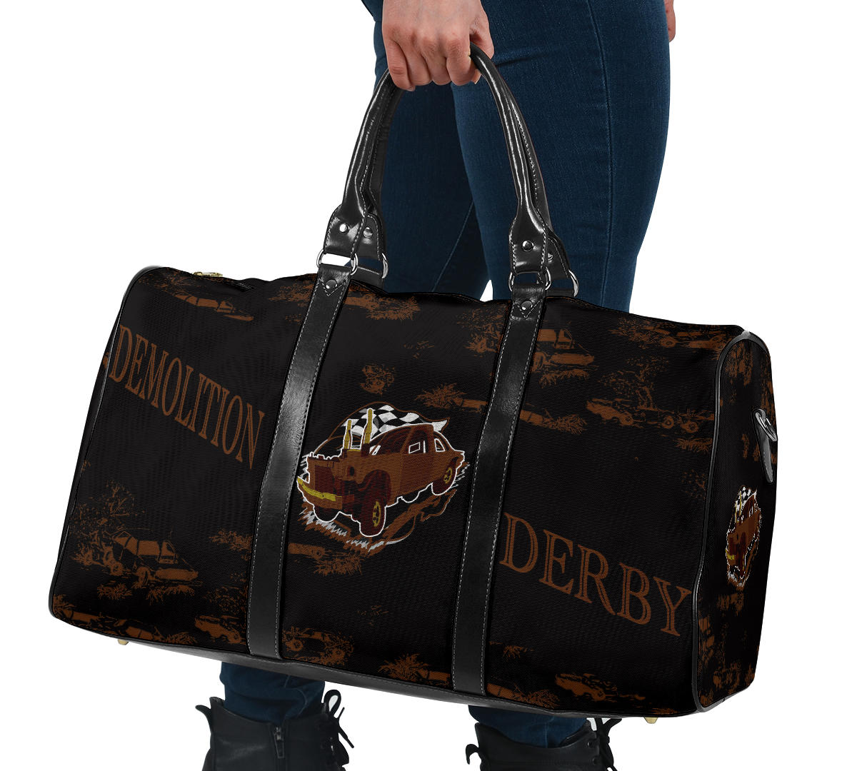 Demolition Derby Travel Bag