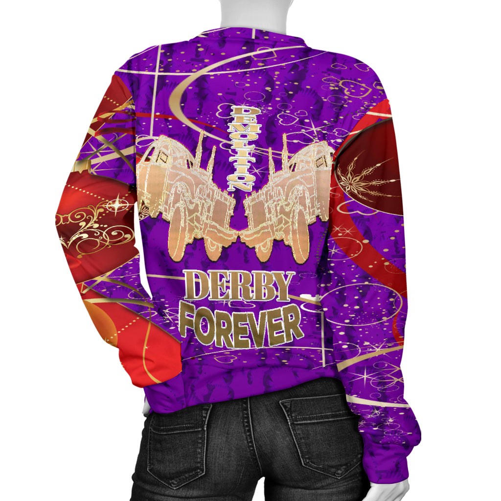 Demolition Derby Ugly Women's Sweater