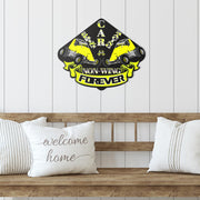 Sprint Car Racing Forever Non-Wing Metal Sign