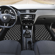 Racing Checkered Flag Car Mats