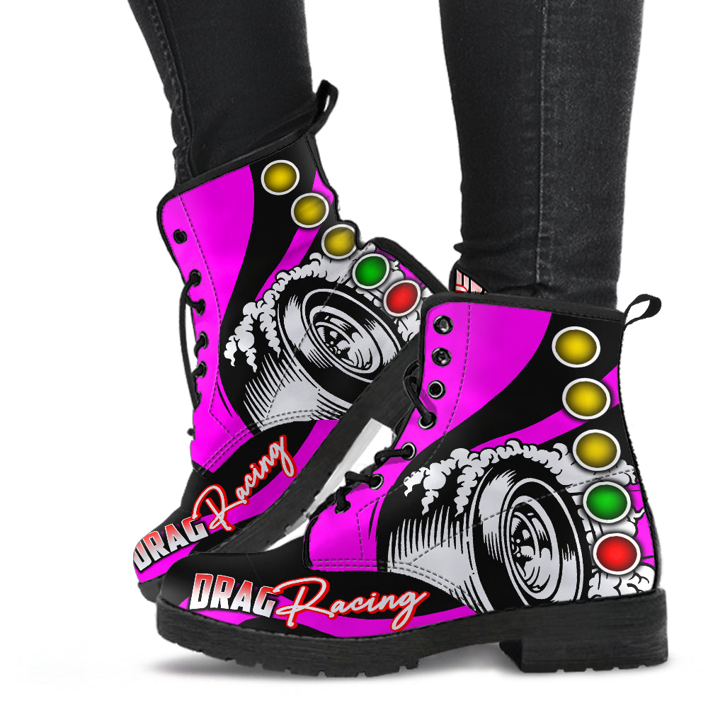 Drag Racing Boots pink