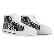 Racing High Top Shoes grey