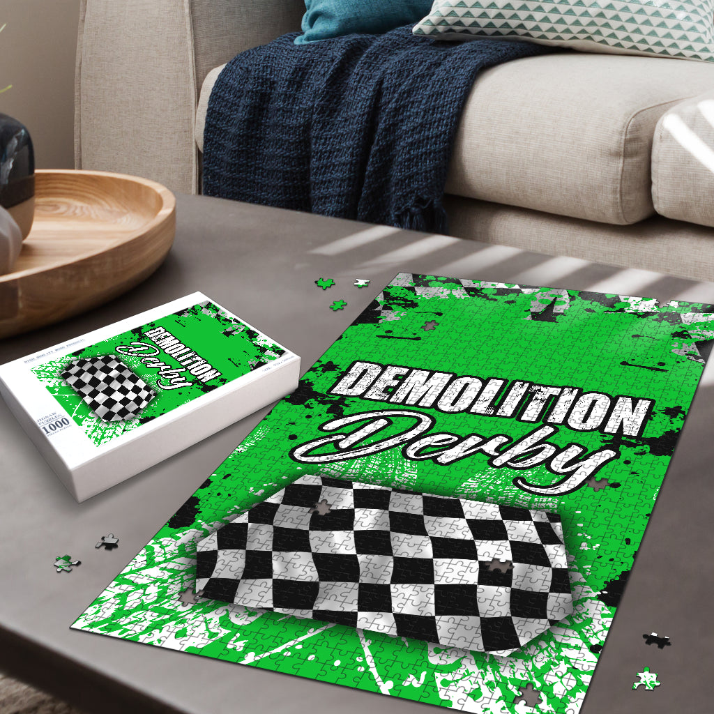 Demolition Derby Jigsaw Puzzle