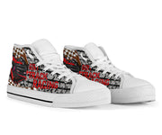 Dirt Track Racing Late Model High Top Shoes