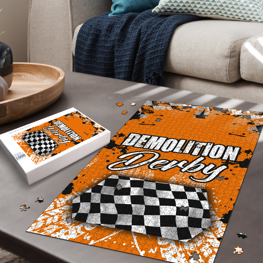 Demolition Derby Jigsaw Puzzle