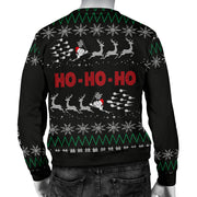 Racing men's ugly sweater