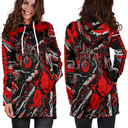Motocross Hoodie Dress