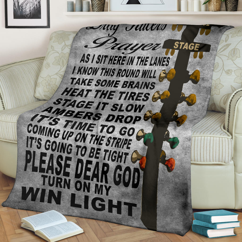 Drag Racer's Prayer Blanket