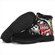 Drag Racing All-Season Boots Black