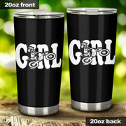 Motocross Girl Tumbler