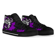Dirt Bike Racing High Top Shoes