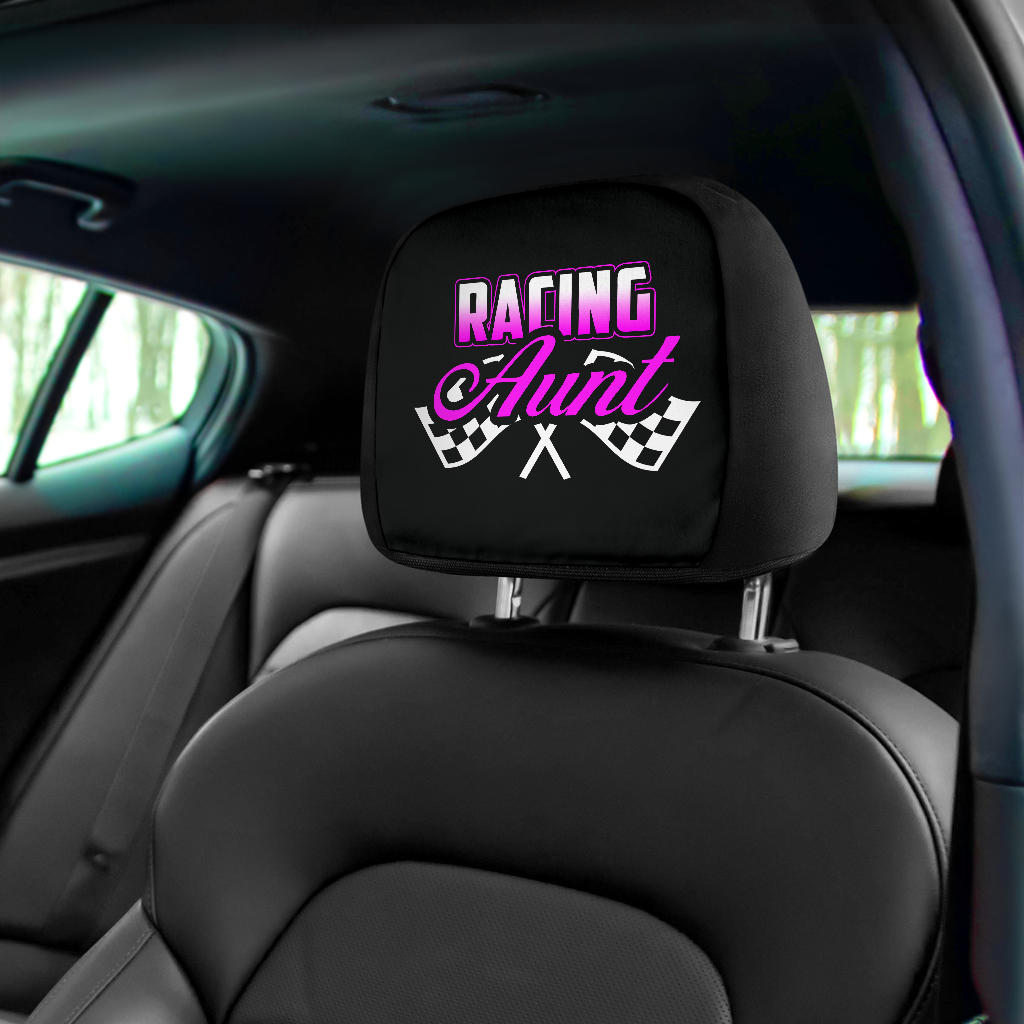 racing Car Seat Headrest Covers