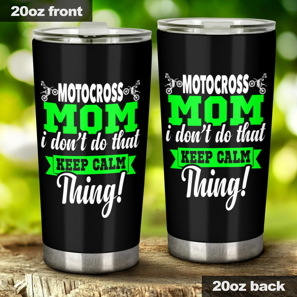 motocross mom tumbler